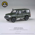 2014 Toyota Landcruiser LC76 Military Green LHD Para64 1:64 scale PA-56313