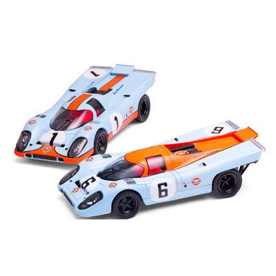 2x car set Gulf Porsche 917 #1 & #6 Sparky Tiny Exclusive 1/64 scale YCOMBO64010