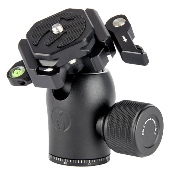 3 Legged Thing AirHed Pro Ball Head with lever clamp in matte black for stable, professional photography and video use.