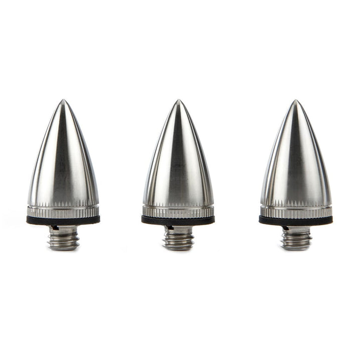 3 Legged Thing Heelz Spiked Footwear (3-Pack) for tripods, offering superior grip on soft, muddy, or uneven terrain.