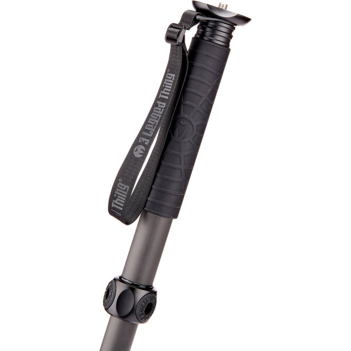 3 Legged Thing Legends Alana Carbon Fibre Monopod in Black – a strong, lightweight support tool designed for fast-paced photo and video work.