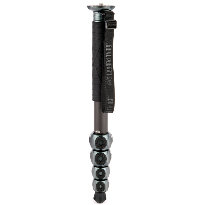 3 Legged Thing Legends Alana Carbon Fibre Monopod in Grey – ultra-light, durable and ideal for dynamic shooting situations.