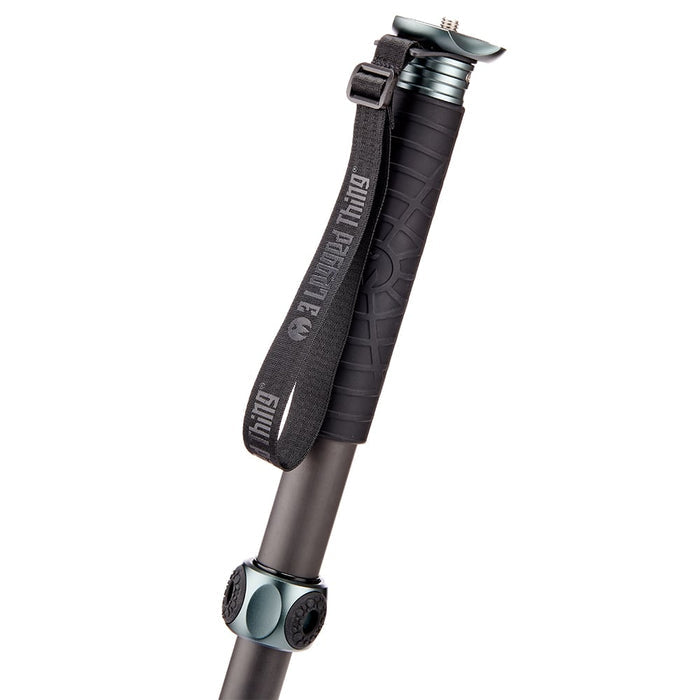3 Legged Thing Legends Alana Carbon Fibre Monopod in Grey – ultra-light, durable and ideal for dynamic shooting situations.