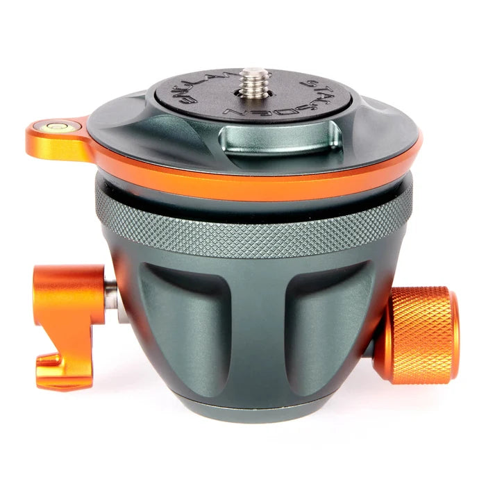 This photography tool levels the horizon without having to adjust a tripod’s legs. Features a 360 panning base, rotating bubble level and a raised platform.