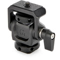 The Monty 1 Mighty Mini Cold Shoe provides a secure ultra-compact pan and tilt solution to position cameras monitors microphones and LED lights precisely.