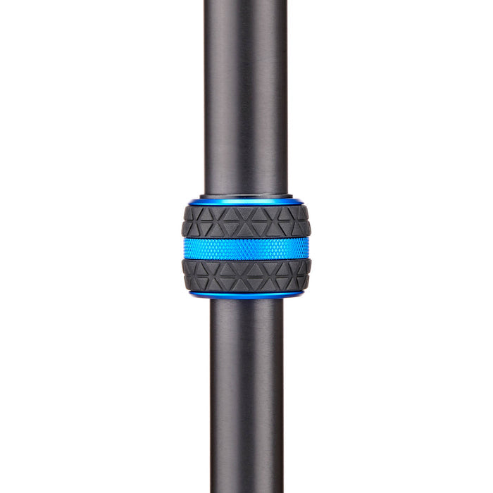 3 Legged Thing Taylor 2.0 Magnesium Alloy Monopod (Blue) for professional photography and videography.