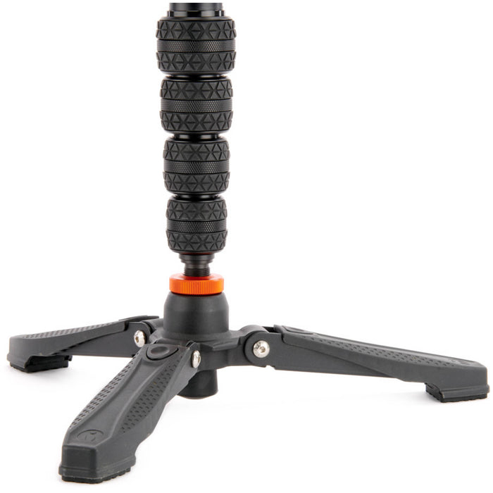 3 Legged Thing Taylor 2.0 Magnesium Alloy Monopod Kit with detachable foot stabiliser, designed for photography and videography.