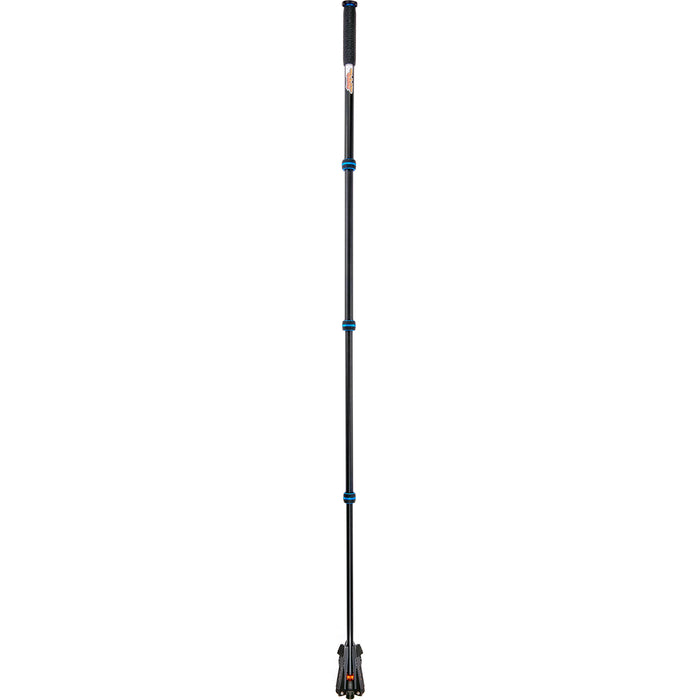3 Legged Thing Trent Monopod Superkit in blue with interchangeable tripod footwear for professional stability.