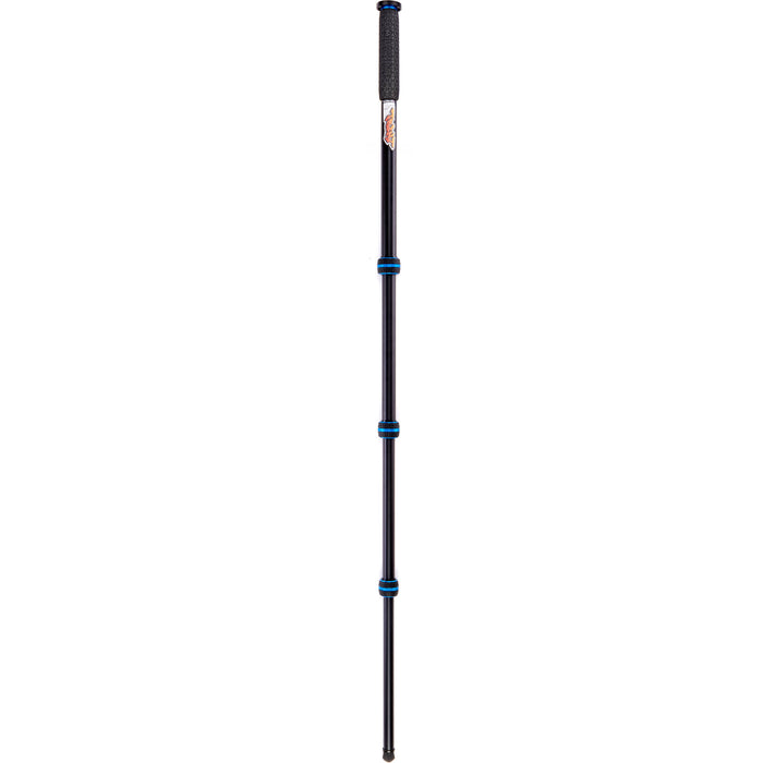 3 Legged Thing Trent Monopod Superkit in blue with interchangeable tripod footwear for professional stability.