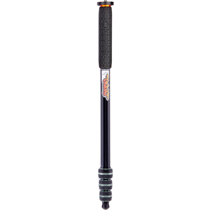 3 Legged Thing Trent Monopod Superkit in grey with interchangeable tripod footwear for professional stability.
