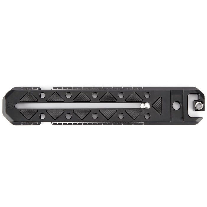 3 Legged Thing Ultra Plate Arca-Type quick release plate with multiple accessory mounting points.
