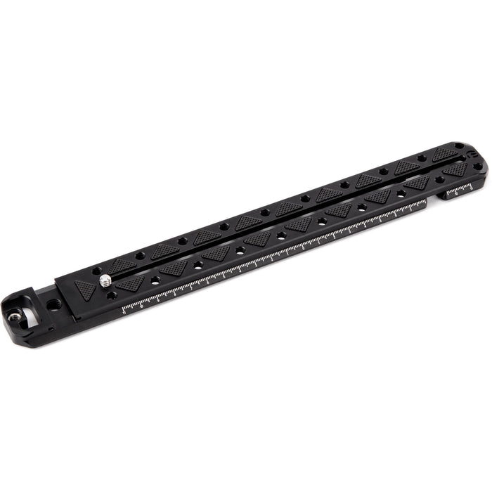 3 Legged Thing 300mm Ultra Plate in darkness finish with extended design and multiple mounting options.