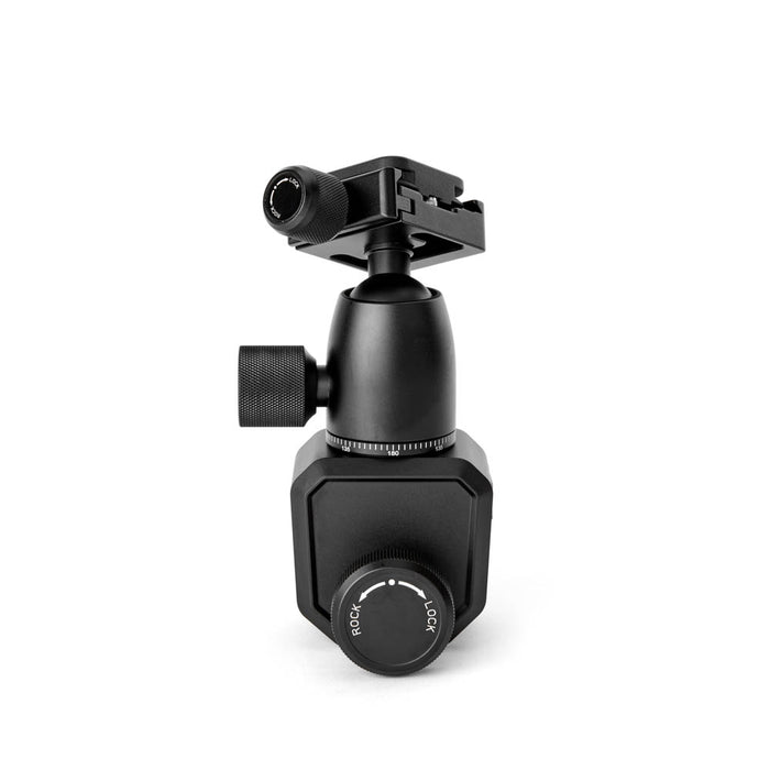 3 Legged Thing Window Mount with AirHed Mini attached to a vehicle window with camera mounted