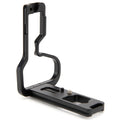 3 Legged Thing Zaara black L-Bracket custom-designed for Nikon Z9 with Arca-Swiss compatibility.