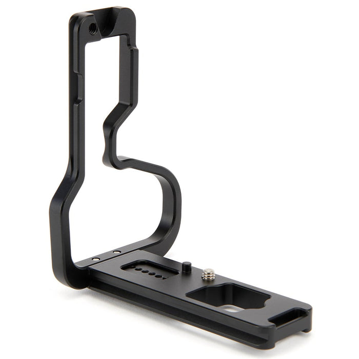 3 Legged Thing Zaara black L-Bracket custom-designed for Nikon Z9 with Arca-Swiss compatibility.