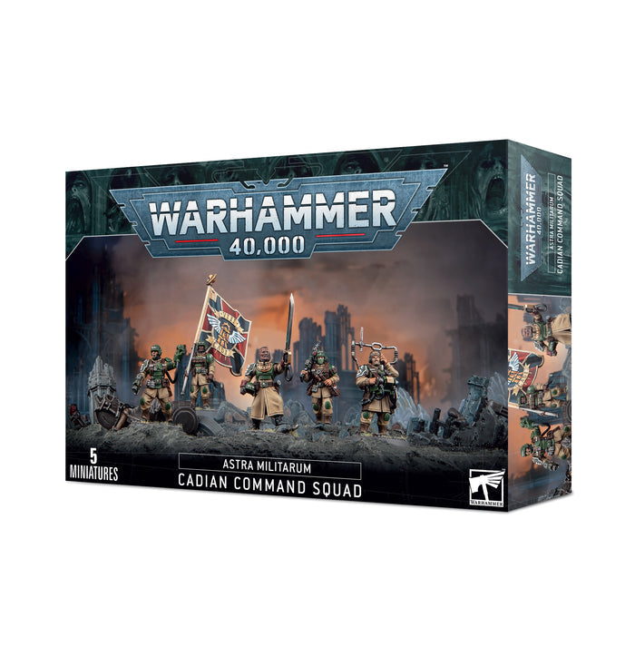 40k: Astra Militarum - Cadian Command Squad