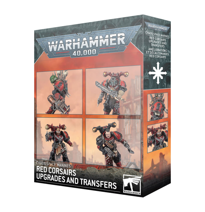 40k: Chaos Space Marines - Red Corsairs Upgrades