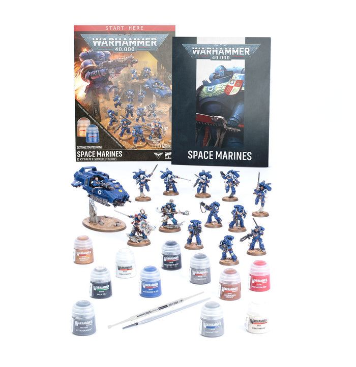 40k: Getting Started with Space Marines