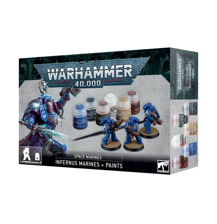 40k: Space Marines - Infernus Marines Paint Set