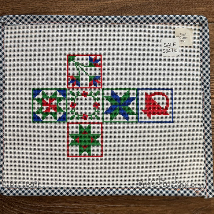 Quilt Cube Canvas