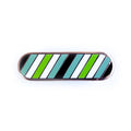 Agender Pride Plaque Enamel Pin