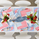 American Flag Plates