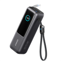 Anker A1695 165W USB-C Power Bank with dual built-in USB-C cables