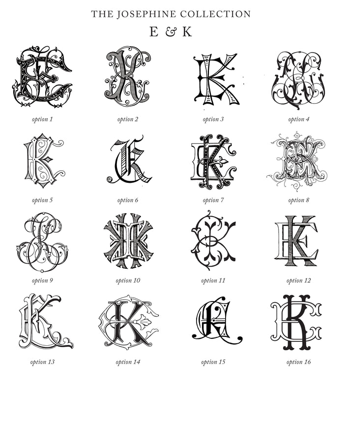 Antique Monogram