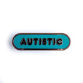 Autistic Accessibility Plaque Enamel Pin