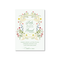 Baby in Bloom Invitations