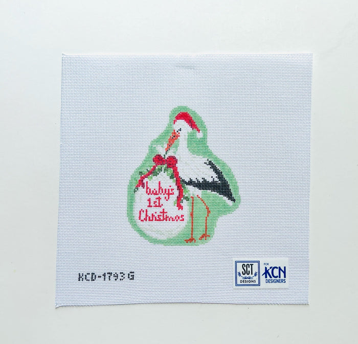 Baby's First Christmas Stork