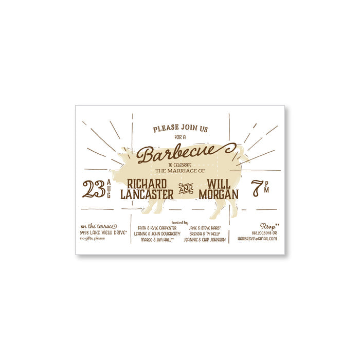 Barbeque Invitations