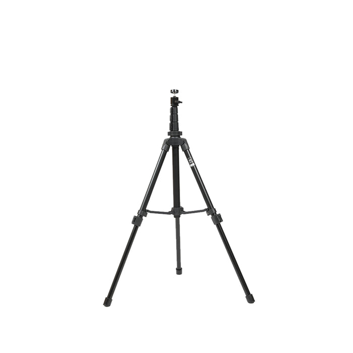 Benro Aluminium Livestream Stand tripod for smartphones, adjustable 42.5–170 cm, lightweight 0.75 kg, supports up to 2 kg.