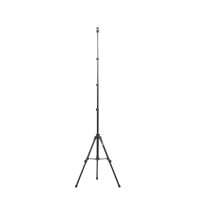 Benro Aluminium Livestream Stand tripod for smartphones, adjustable 42.5–170 cm, lightweight 0.75 kg, supports up to 2 kg.