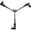 Benro DL-08 Tripod Dolly with smooth rolling wheels for stable and precise tripod movement in studio or controlled settings.
