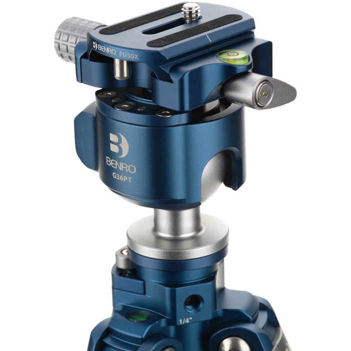Benro G36PT inverted ball head with Arca-style quick release