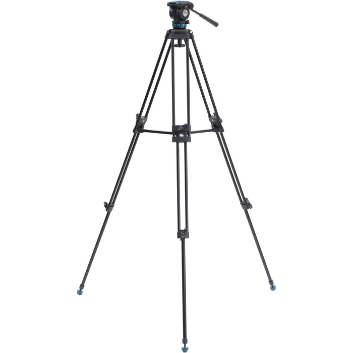 Benro KH25PC fluid video tripod with 6.8kg capacity and 60mm bowl system.