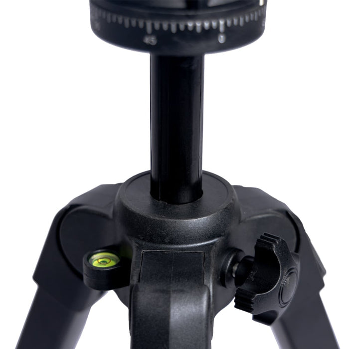 Benro T891 Aluminium Photo and Video Tripod - showing its extension feature