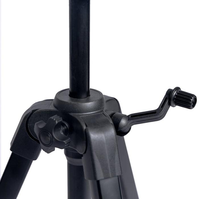Benro T891 Aluminium Photo and Video Tripod - showing its extension feature
