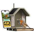 Birdfy Feeder Metal 2 - Mangeoire Métallique Anti‑Rongement 4K Pour Oiseaux