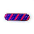 Bisexual Pride Plaque Enamel Pin