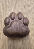 Black Walnut Gaming Accessory Case - Paw