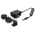 Blackmagic Design Power Supply with black rectangular adapter and attached cable, designed for powering compatible Blackmagic devices.
