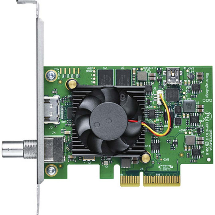 The DeckLink Mini Recorder 4K is perfect for integrating into mobile live capture environments, broadcast trucks and more.