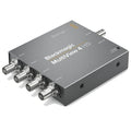 Blackmagic Design MultiView 4 HD is a compact mini converter that lets you display up to 4 separate SDI streams via its HDMI or 10-bit SDI multiview outputs.