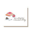 Blissfully Introverted Birthday Card