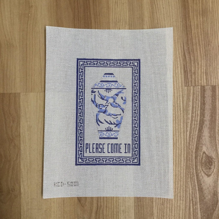 Blue Ginger Jar Canvas