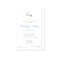 Blue Stork Invitations