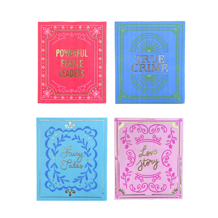 Book Club Cocktail Napkins