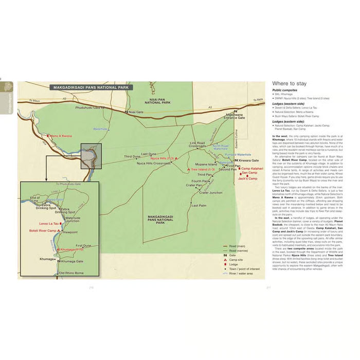 This book is the perfect resource for the hassle-free exploration of Botswana. It features comprehensive details, new maps, and inspirational imagery.